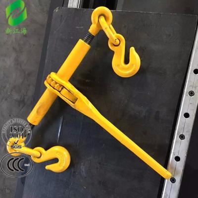 China Chain Binding G70 / G80 Forged Ratchet Type Load Binder Standard for sale