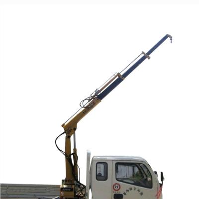 China TRUCK CRANE 1 ton Chinese Xuzhou boblift crane truck mounted hydra crane for sale SQ1ZA2 for sale