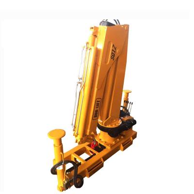 China TRUCK CRANE Hot sale China BOB-LIFT 3 ton 5 ton 8 ton 10 ton electric mounted crane price knuckle boom truck mounted crane for sale for sale