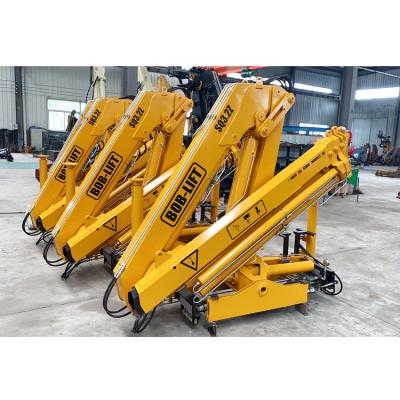 China CRANE TRUCK Hydraulic Mini 3 Ton Crane Made Truck Mounted in China for sale