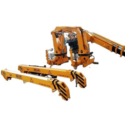 China TRUCK CRANE remote control cranes lift 4 ton goods upright boom truck mounted cranes for sale for sale