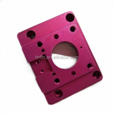 China High End Quality OEM ODM Custom CNC Milling CNC Purple Aluminum Milling Anodizing Aluminum Parts For Medical Devices for sale