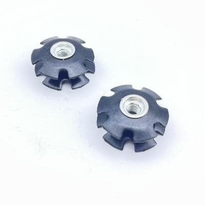 China Heavy Industry Round Sunflower Star Nut Threaded Tubing Connector Nuts for sale