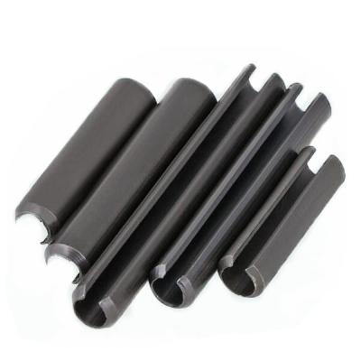 China Spring Steel Black Spring Steel Slotted Spring Split Pins Roll for sale