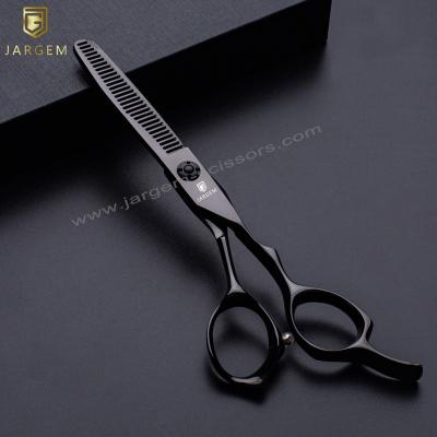 China Professional Hair Thinning Scissors Black Hair Thinning Scissors 30 Teeth Hair Scissors OEM Barber Thinning Scissors for sale