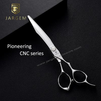 China 6.75 Inch Powerful Professional Hairdressing Scissors CNC Blades Japan Steel Hair Scissors Cutting Scissors for sale