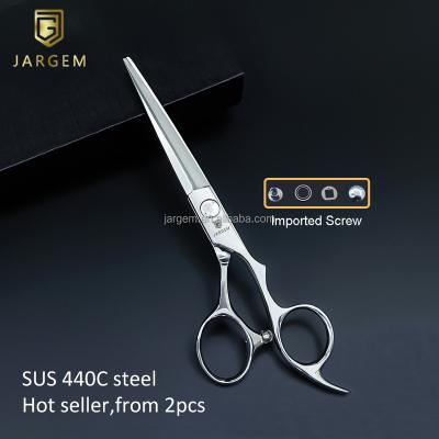 China Scissors Hair Cutting Scissors Cutting 6 Inch Professional Barber Scissors Japanese Steel Hairdressing for sale