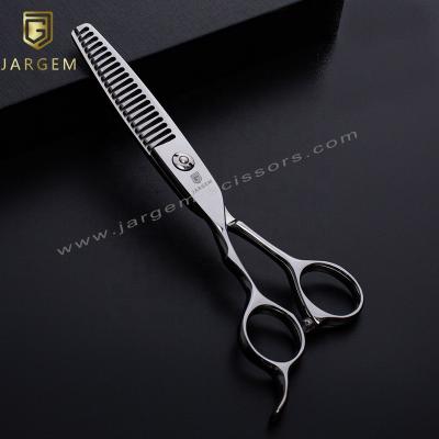 China Cutting Scissors Left Hand Hair Scissors Teeth Barber Salon Hair Thinning Chunky Scissors In 6 Inches for sale