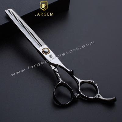 China OEM Barber Scissors Thinning Hair Scissors Cut Hand Made Hair Scissors 6.5 Inch Knocked Down Thinning Scissors for sale