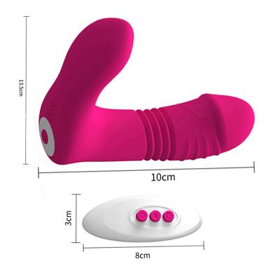 China Silicone+ABS Wearable Vibrating Panties Waterproof 12 Frequency Vibrator Wireless Remote Control Sex Toys For Woman for sale