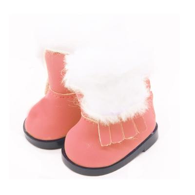 China Amazon Hot Selling Doll Shoes 14 Inch Doll Shoes High Quality Colorful 20CM Snow Boots Doll Shoes for sale