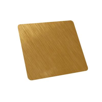 China Wooden Pattern Decorative Stainless Steel Sheet Four Feet for sale