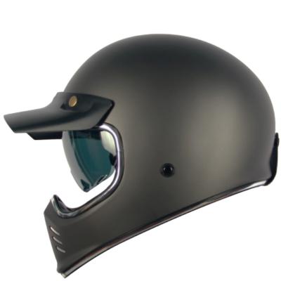 China Vintage Helmet Vintage Helmet High Quality ABS DOT Certified Helmet Full Face Motorcycle for sale