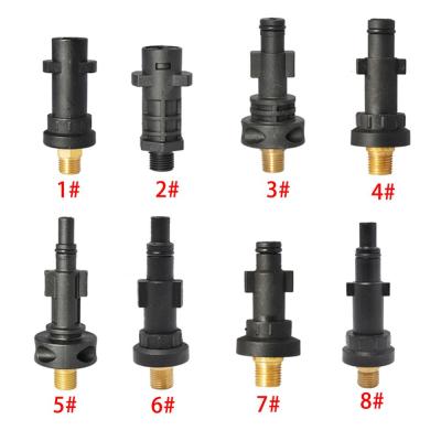 China Plastic Adapter Foam Nozzle Foam Generator Snow Foam Lance For Karcher AR Bosche Sterwins Champion Stihl High Pressure Seal As Picture for sale