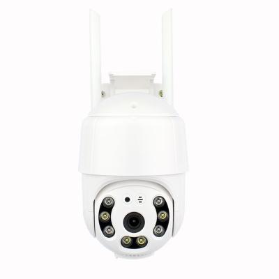 China Human Motion Tracking Wifi PTZ IP Camera 1080p 2MP Full-Color Night Image Durable Mini Speed ​​Dome Camera for sale