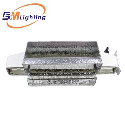 China Wing Butterfly Reflector ALANOD Aluminum Grow Lights Reflector CMH 630w 1000w HPS 1000w 600w Double Ended Wing Reflector for sale