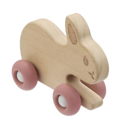 China Eco-Friendly Wooden Craft Wooden Decoration Babyroom Star Love Rabbit Ornaments Hollow Children's Toy for sale