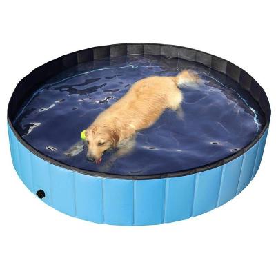 China Sustainable Collapsible Pet Swimming Pool Dog Pet Bath Pool for sale