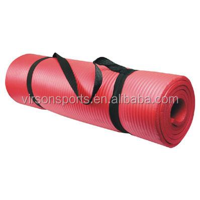 China Eco Friendly NBR Foam Anti Slip Customized Pilates Gym Mat Fitness Exercise Yoga Mat for sale