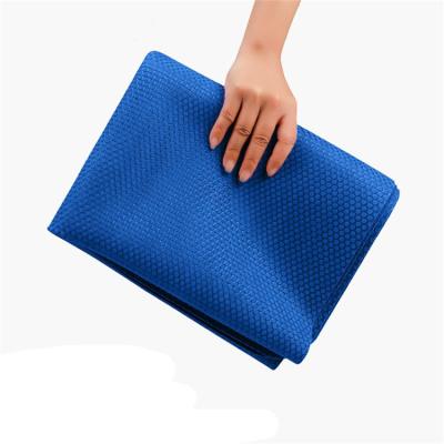 China Foldable Lightweight 100% Natural Rubber Ningbo Virson 100% Natural Rubber Travel Yoga Mat for sale