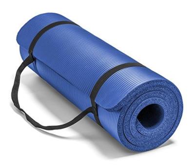 China Extra Thick NBR Nbr Foam Fitness Exercise Yoga Mat For Yoga Pilates Camping for sale