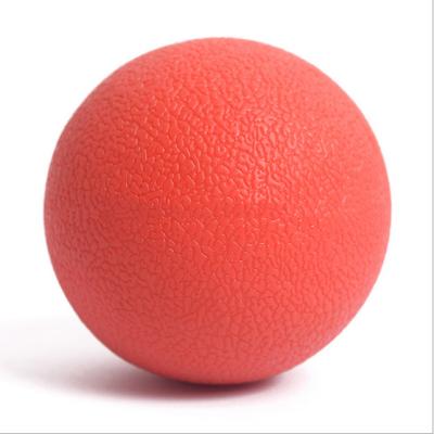 China Hot Sale High Quality Rubber Yoga Gym Lacrosse Ball Myofascial Release Massage Ball for sale