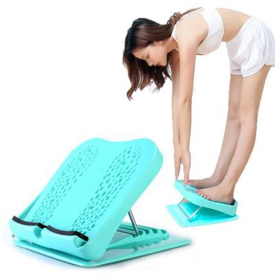 China Comfortable Panel 4 Positions Stretcher Foot Ankle Slope Board Adjustable Anti-Slip Calf Stretcher For Yoga Exercise for sale