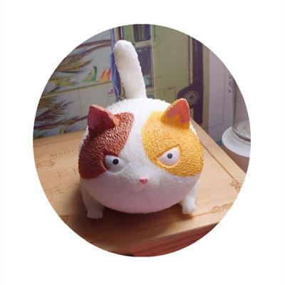 China Release pressure at any time 2021 animal toys fidgety person of the latest artefact decompression cat creative angry cat toy for sale