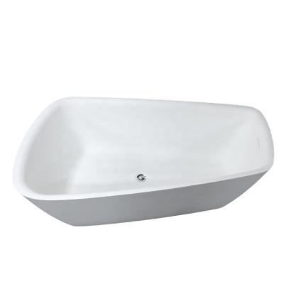 China PG Eco-Friendly Caststone Mini Bathtub Artificial Stone Tubs Solid Surface Freestanding Bathtubs And CUPC Whirlpools for sale