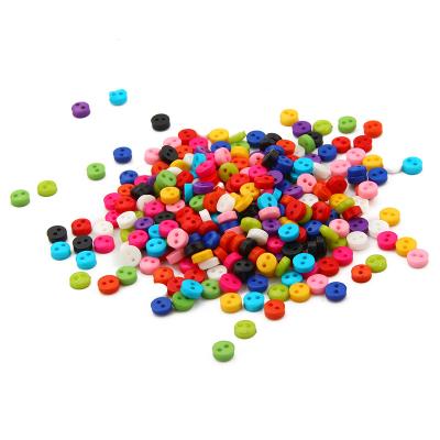 China Viable Mixed Color Round Button Colorful Garment Accessories For DIY Sewing Crafts 5000pcs/bag for sale