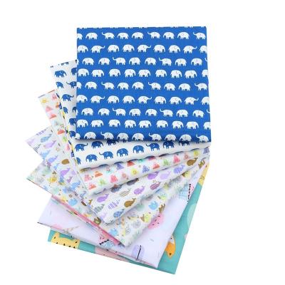 China breathable & Eco-friendly Animals Pattern Printed 100% Cotton Fabric DIY Sewing Fat Quarters Patchwork For Baby&Child for sale