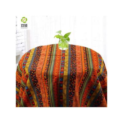 China Eco-friendly African Canvas Fabric DIY Natural Printed Cotton Design Sewing Fabric for sale