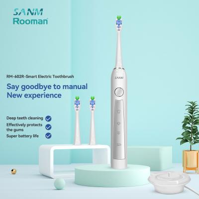 China DC 5V Charger Base 2023 3 Speed ​​Adult Home USB Inductive Charging (USB Connector) New Electric Toothbrush Charging Sonic Power Toothbrush Whitening Toothbrush for sale