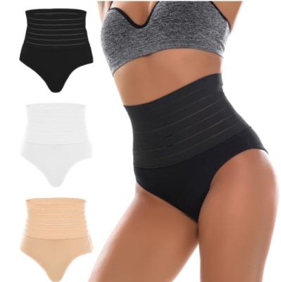 China Seamless Women High Waist Shaping Panties Breathable Body Shaper Slimming Seamless Panties Tummy Underwear Butt Lifter Shapewear for sale