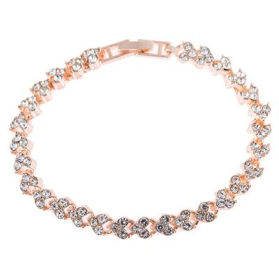 China FASHIONABLE bracelet from Roman Crystal Bracelet Female Natural Zircon for sale