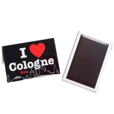 China Shape Wholesale Custom Printed Metal Tin Fridge Magnet Tin Plate Soft Pvc Rubber Fridge Magnets Tourism Souvenir for sale