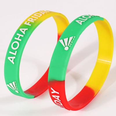 China 2021hot sale China Factory 2021hot sale Custom Printed Wrist Bands Silicone Wristband Baller ID Rubber Wrist Bands for sale