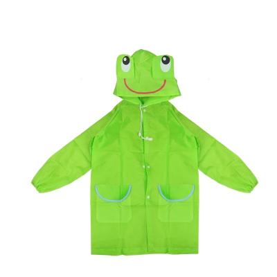 China Eco-friendly cartoon animal style kids raincoat baby raincoat for kids rain coat raincoat clothes school raincoat for sale