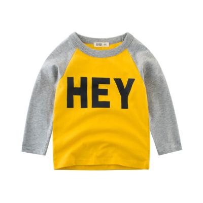 China Anti-shrink 2 to 8 years old boys and girls T-shirt kids 2023 spring summer tops kids cartoon cotton baby shirt fashion comfortable quality for sale