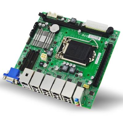 China H81 Generation Industrial Chip MINI LAN 10 Control 5 COM 1150 Pin 4 Control 5 Computer Vision Industry Embedded Motherboard for sale