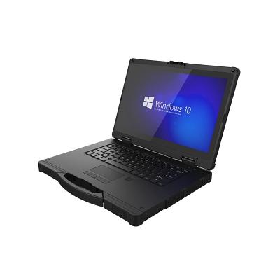 China Fingerprint Recognition Factory Point High End i5- 8250U 14 Inch Industrial Rugged Laptop 8GB RAM 128GB Notebooks SSD Win10 IP65 for sale