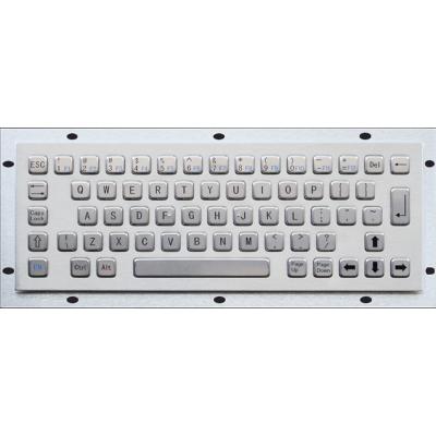 China China Standard Waterproof Stainless Steel Industrial Embedded Keyboard for sale