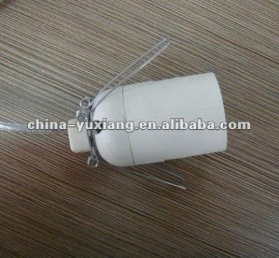 China Lamp holder E26 lamp holder/E26 BELT LIGHT E27 porcelain lamp holder for sale