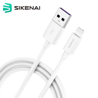 China Sikenai 5A USB IOS System Data Cable For Iphone 7 8 11 XS XR Fast Charger Cable for sale