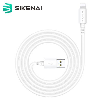 China 2020 Best Selling 3A USB Fast Cable SIKENAI 2020 For Iphone Charger Cord White Charging Tie Down 2meter USB Data Cables for sale