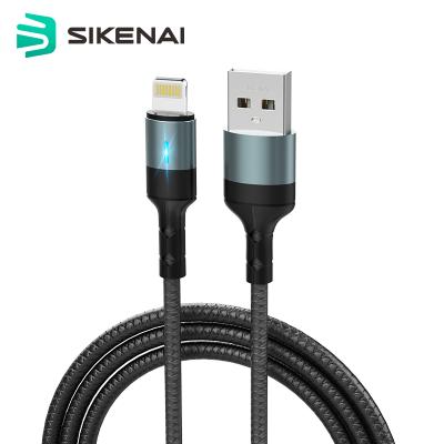 China MP3/MP4 Player Sikenai Auto Power-off 5A Lighting Cable Charger Charging Cable Lighting USB Cable For iPhone 6 7 8 Max xr 11 X pro for sale