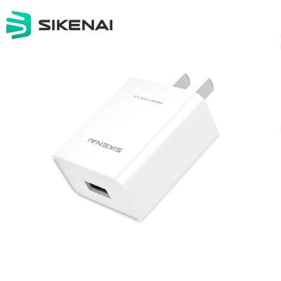 China SIKENAI 2.1A USB Mobile Phone Wall Charger Travel Charger Adapter Fast Charger For iPhone Huawei Samsung for sale