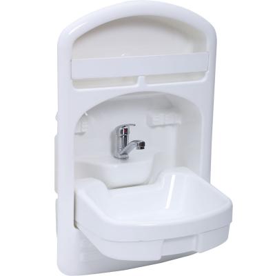 China Modern Folding Sink Sink Bathroom Cabinet White Case Top Hands Casing Modern Tech Mount for sale