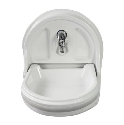 China Modern Luxury Bathroom Sets Toilet Sink Basin Round Big Size Sale OEM Packing Box Ceramic White Warm Finish Room Color Tech Support for sale