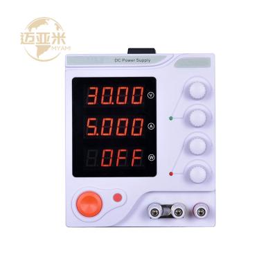 China DC System/Lab Battery/Load/Fields Lab Variable Adjustable DC Power Supply/Lab MYMI MY-K3005F 30V 5A Bench Motor Digital Switch Mode For Lab Test for sale